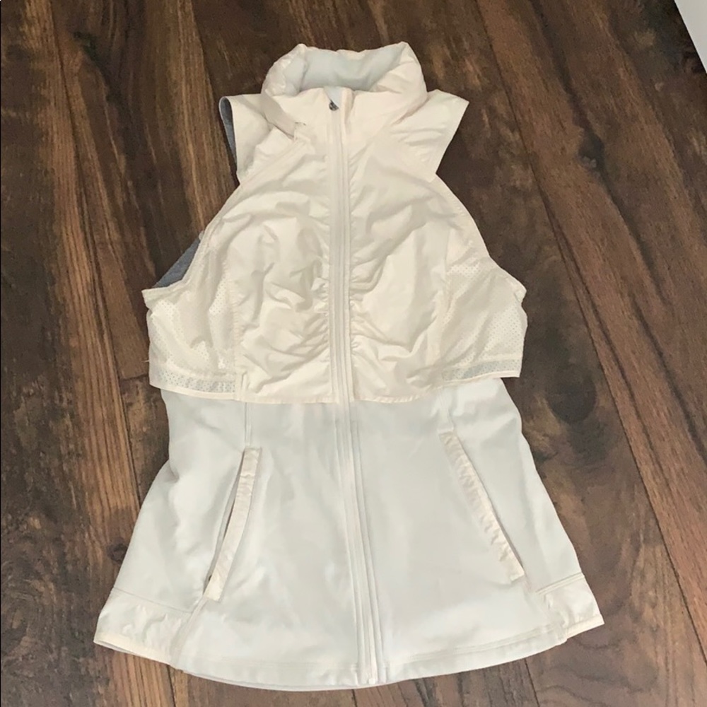 Lululemon sleeveless athletic jacket